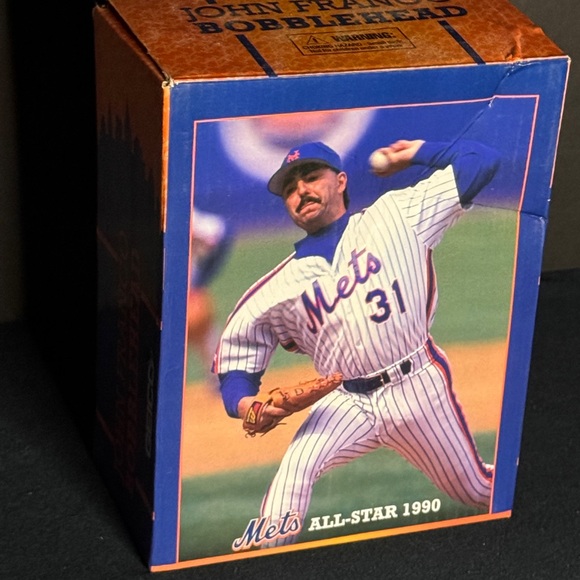 Mets all-star 1990 John Franco bobblehead-Geico - Picture 3 of 4